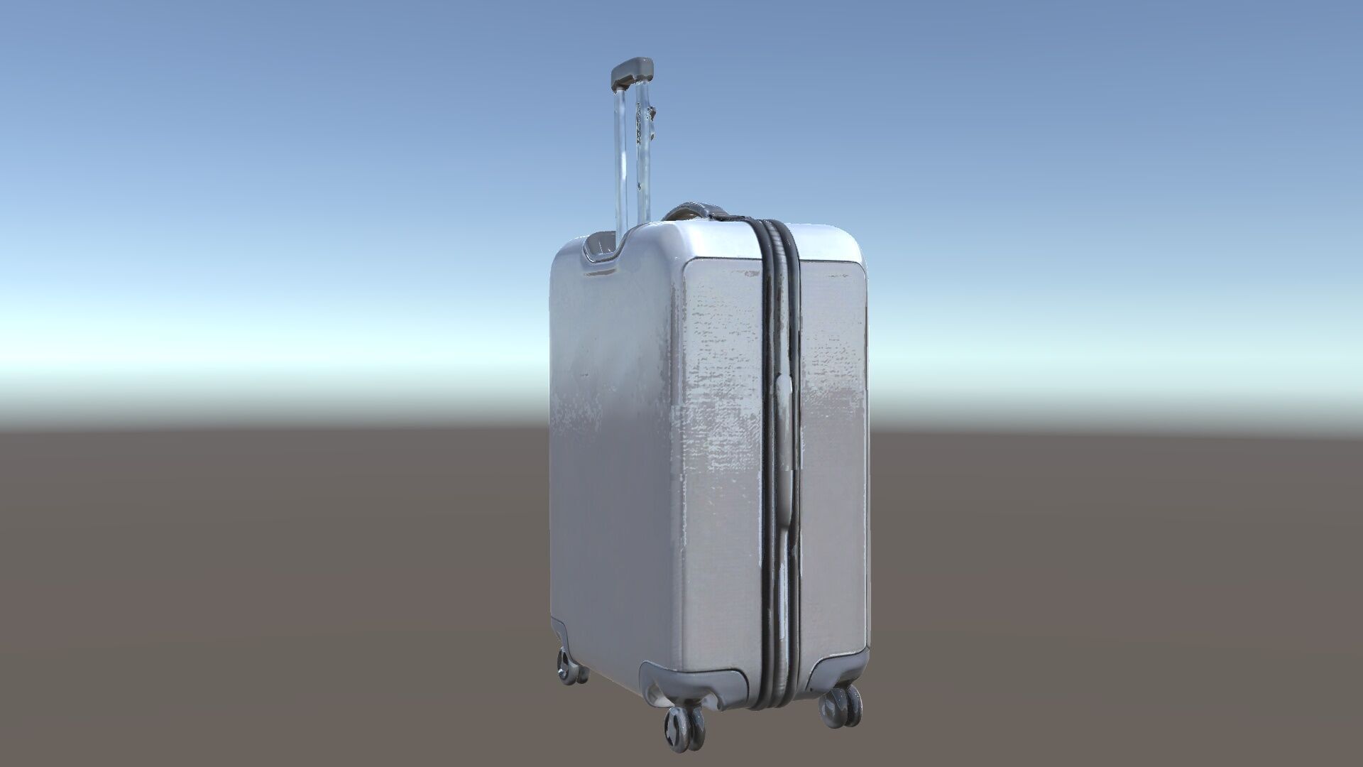Hardshell Suitcase Model Pack Low-poly 3D model_5