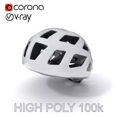 Cycling Helmet D Model Pack for Versatile Visualization