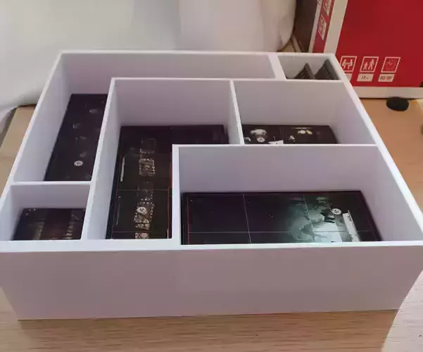 Resident Evil Board Game Map Tile Inserts 3D print model