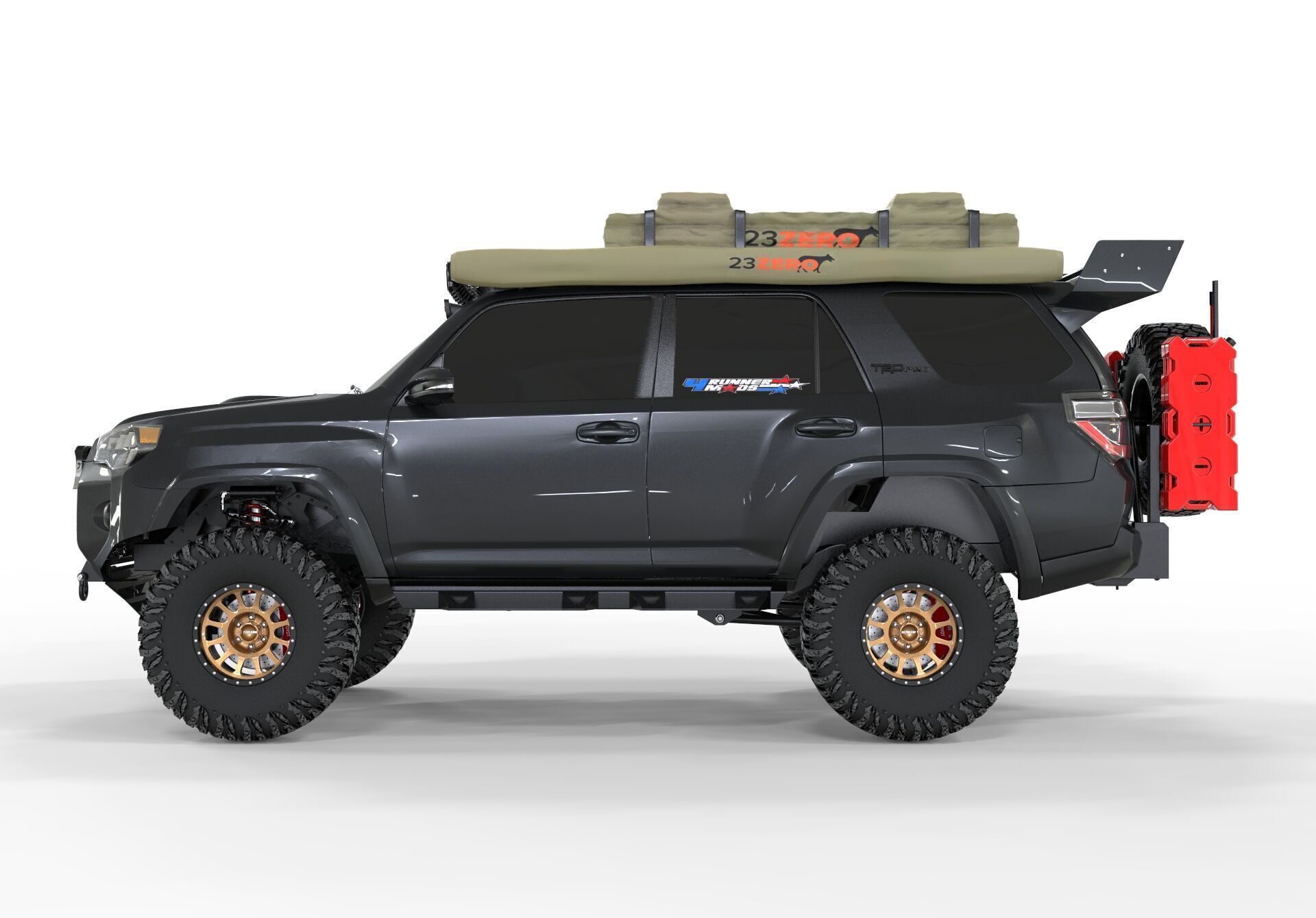 Toyota 4Runner 2022 Full Accesories 3D model_1