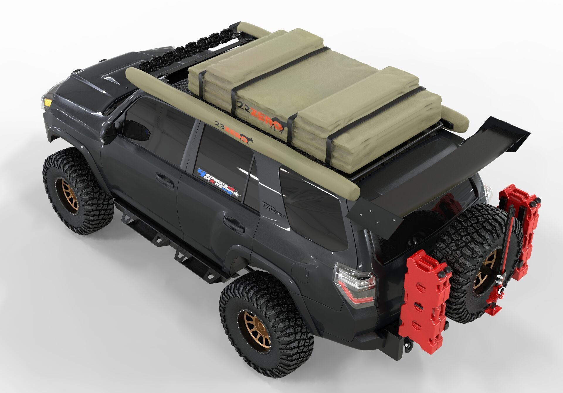 Toyota 4Runner 2022 Full Accesories 3D model_5