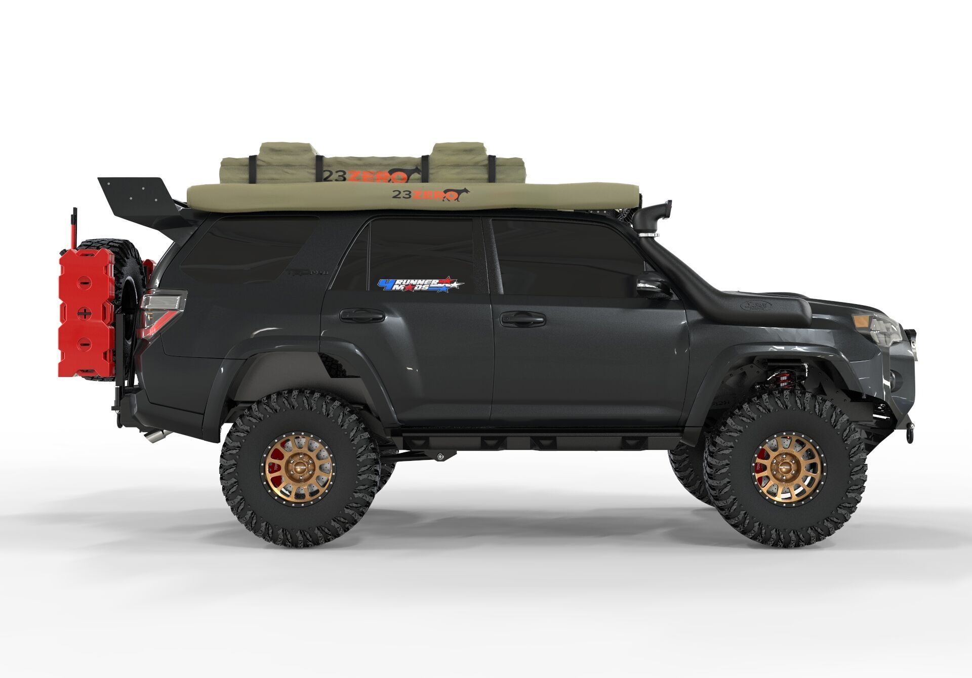 Toyota 4Runner 2022 Full Accesories 3D model_2