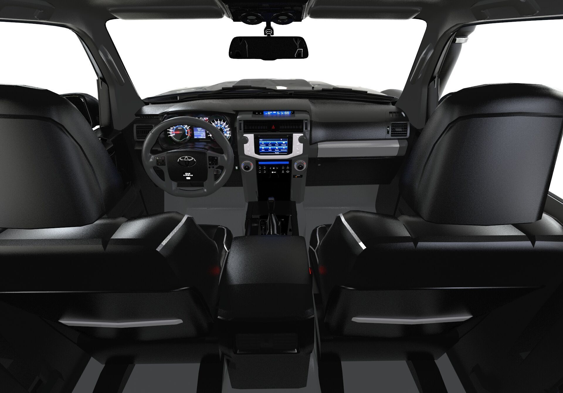 Toyota 4Runner 2022 Full Accesories 3D model_7