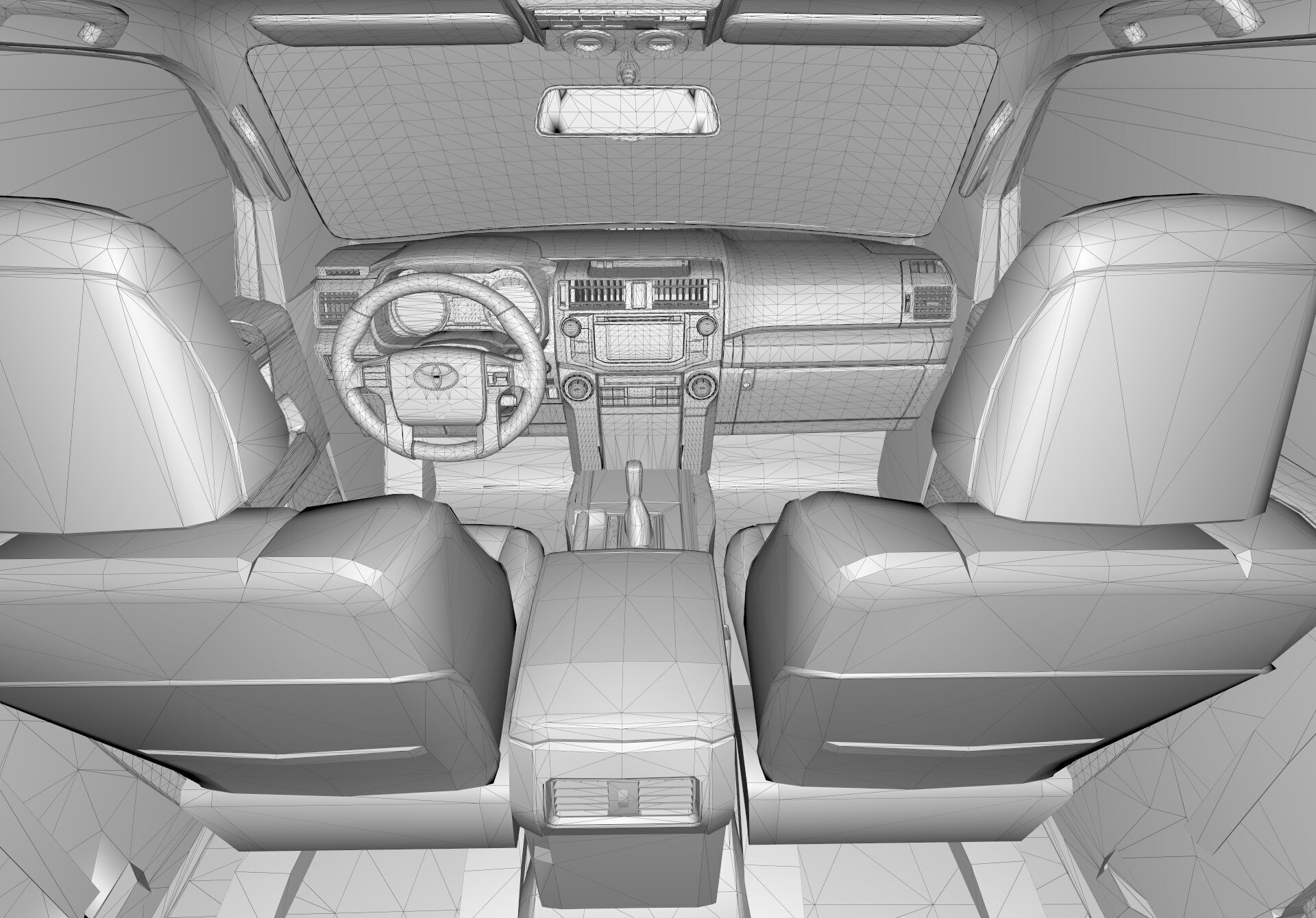 Toyota 4Runner 2022 Full Accesories 3D model_8