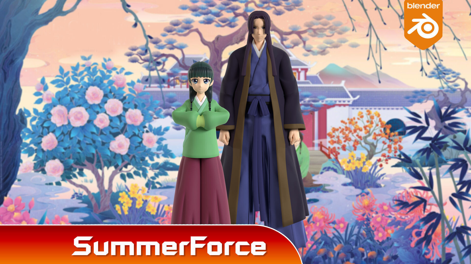 Jinshi - The Apothecary Diaries 3D model_3