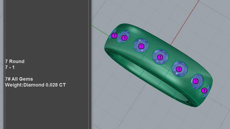 Luxury Cuban Link Pendant Necklace 3D print model_11