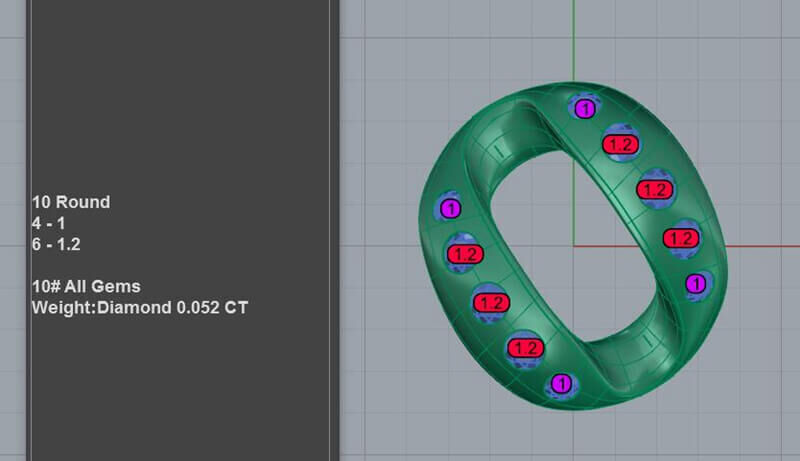 Luxury Cuban Link Pendant Necklace 3D print model_5