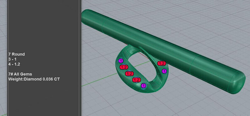 Luxury Cuban Link Pendant Necklace 3D print model_9