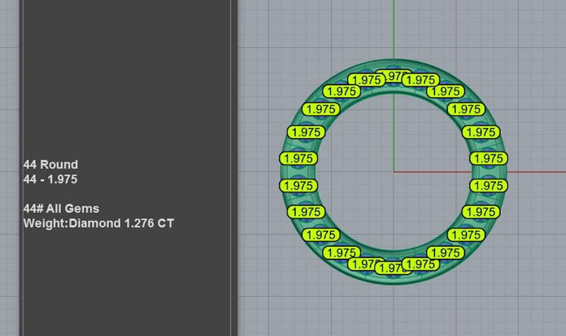 Luxury Cuban Link Pendant Necklace 3D print model_7