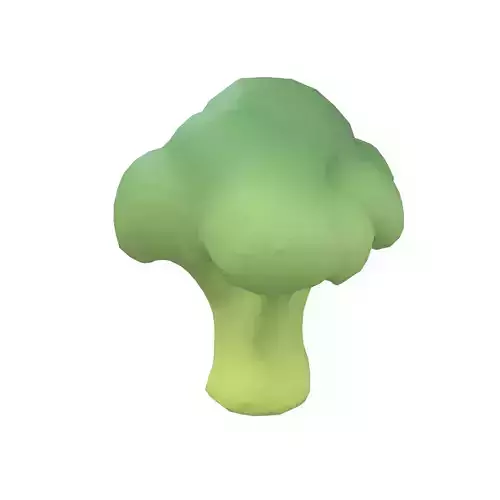 Cartoon Broccoli v1 001