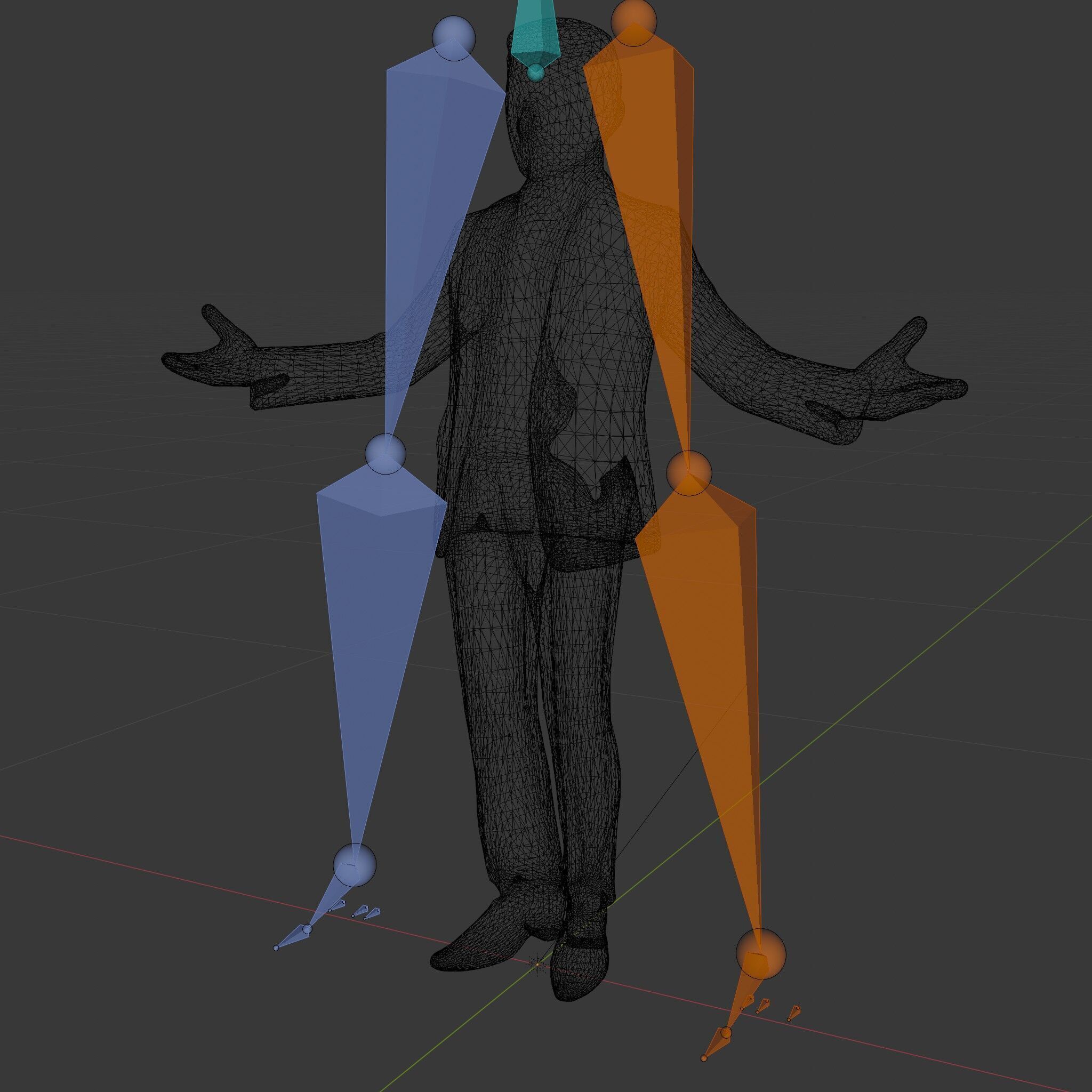 Slick Businessman D Model Formal Attire Elegance Low-poly 3D model_9