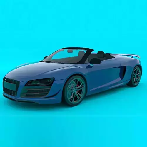 Convertible Mid Engine Supercar