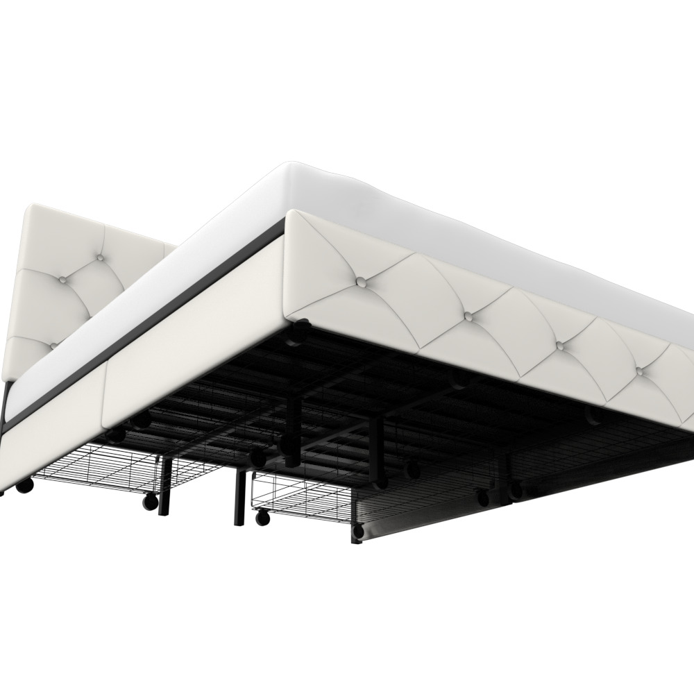 highly detailed bed 018 3D model_3