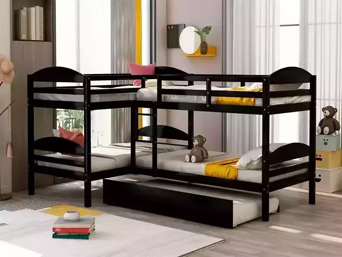highly detailed bed 016