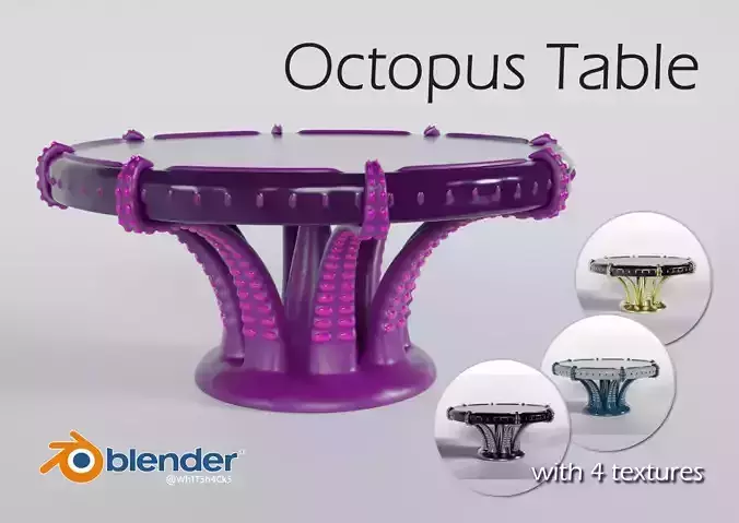 Round Octopus Table
