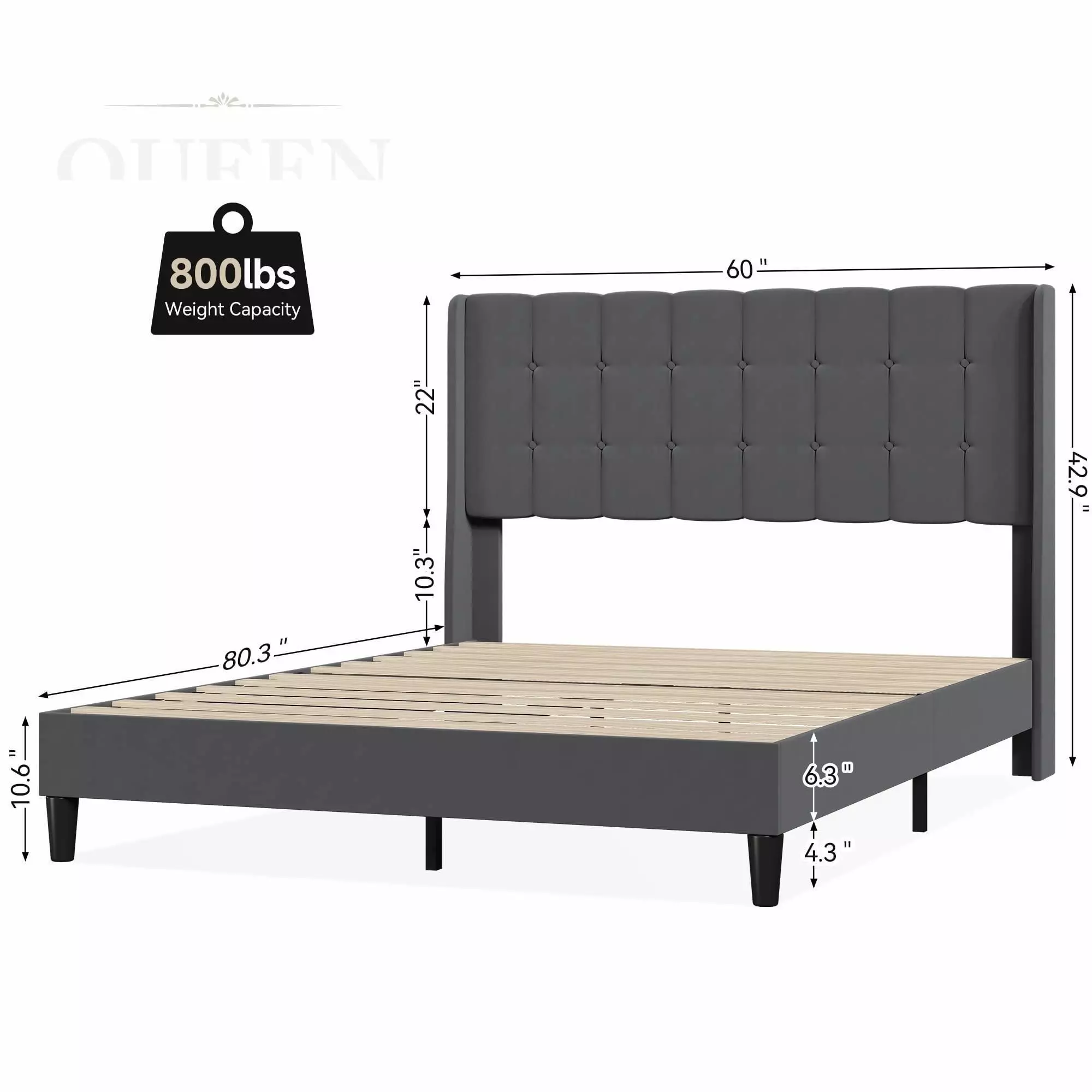 highly detailed bed 003 3D model_0