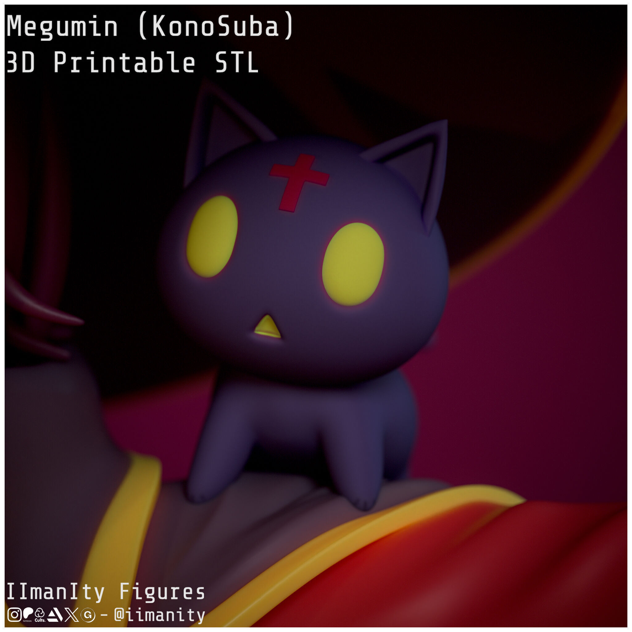 Megumin - KonoSuba 3D print model_5