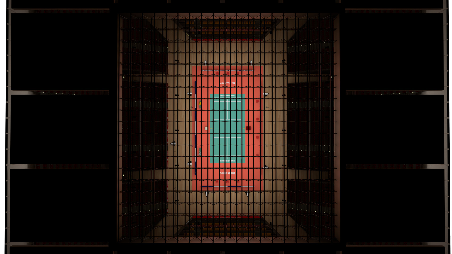 Badminton Stadium 3D model_5