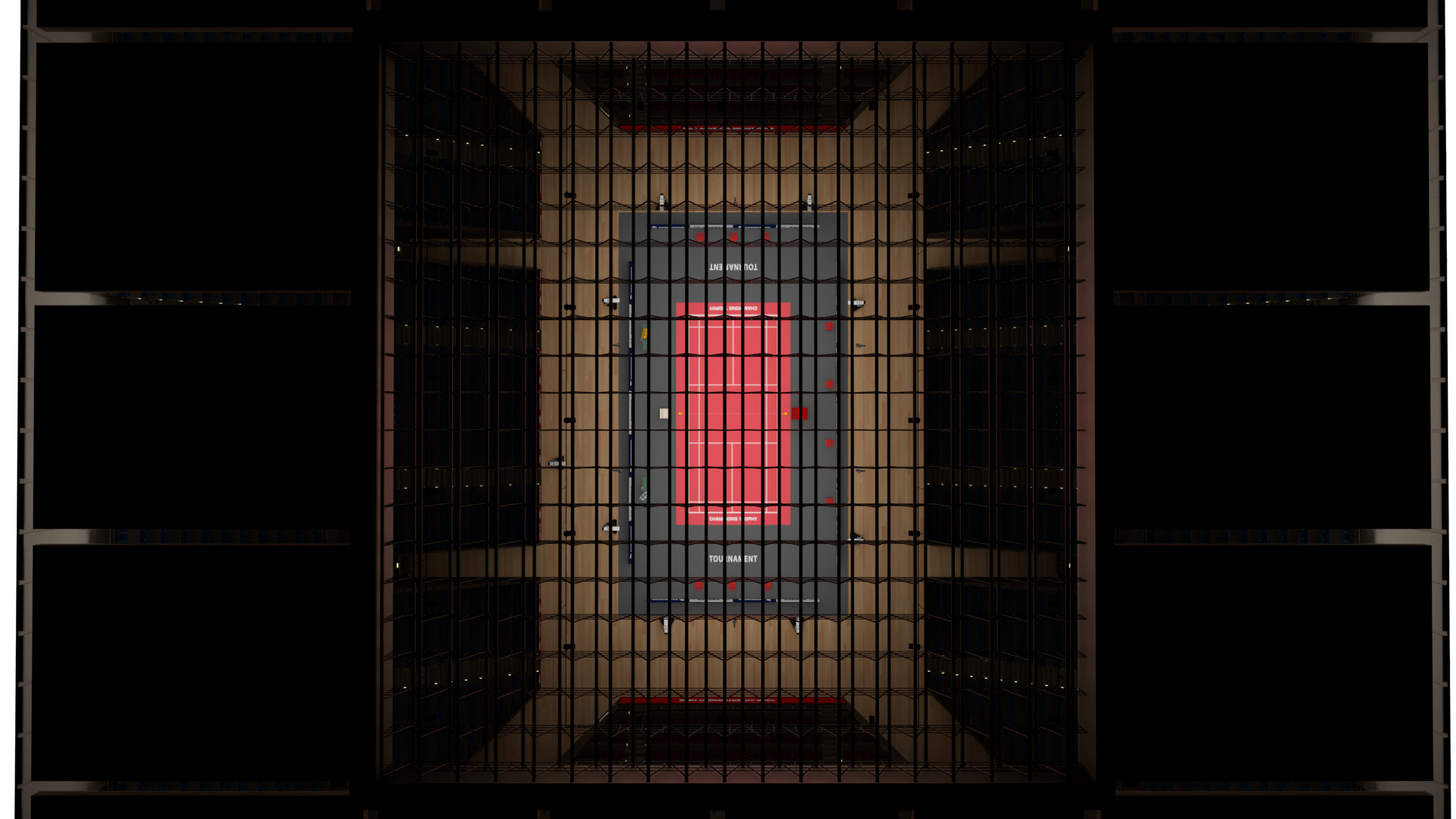 Badminton Stadium 3D model_5