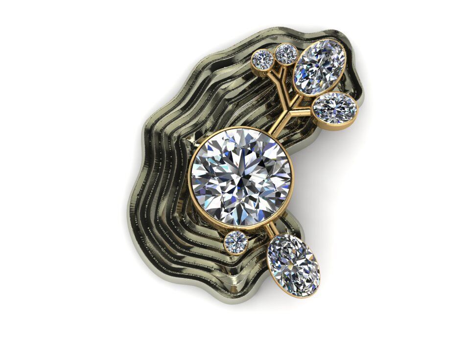 My flower2 3D print model_1