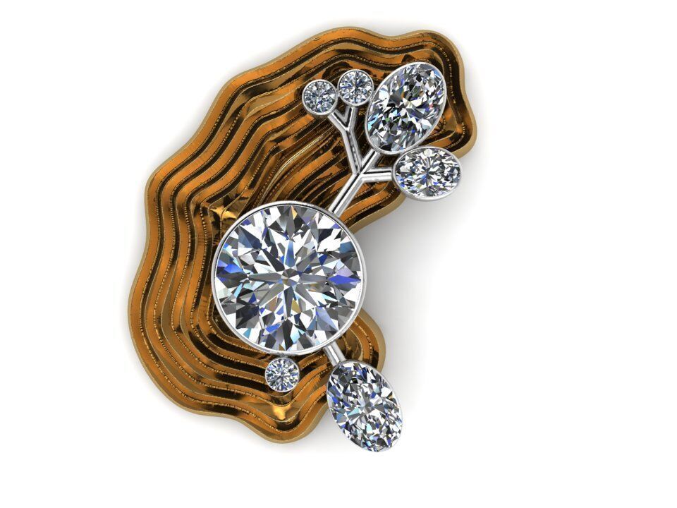 My flower2 3D print model_5