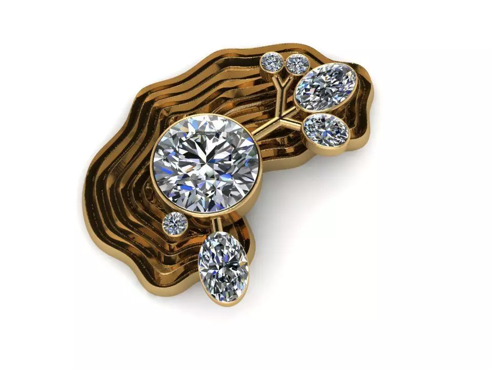 My flower2 3D print model_0