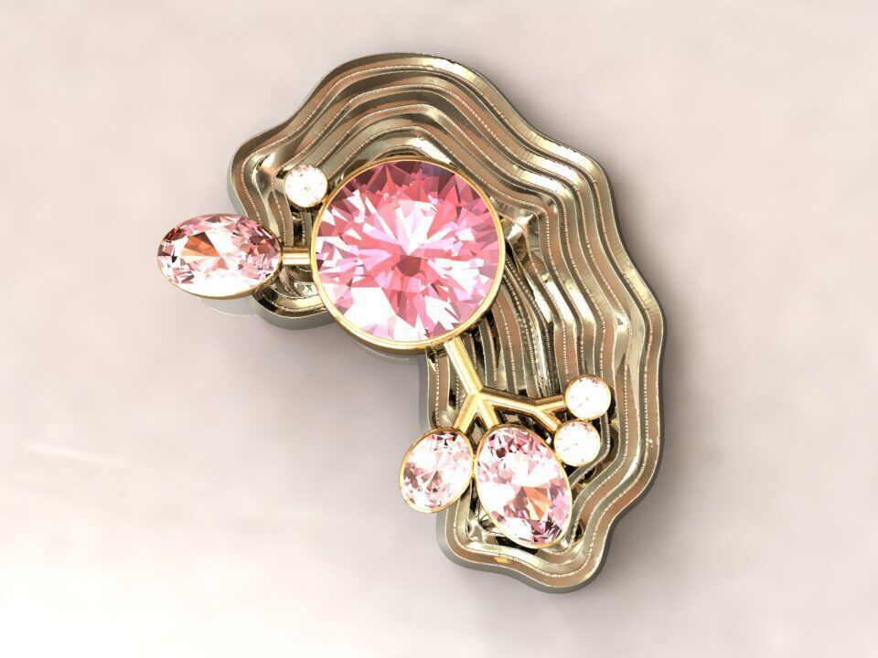 My flower2 3D print model_10