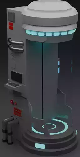 Cyberpunk Cryo Chamber