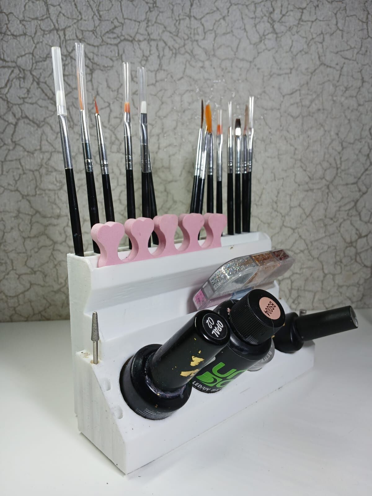 Brush Stand Manicurist 3D print model_2
