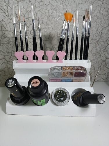 Brush Stand Manicurist 3D print model