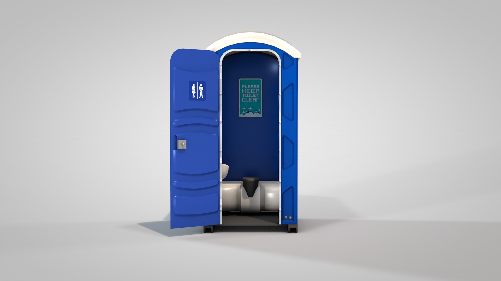 Portable Toilet 3D model_7