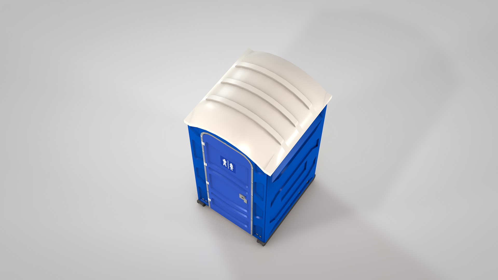 Portable Toilet 3D model_11