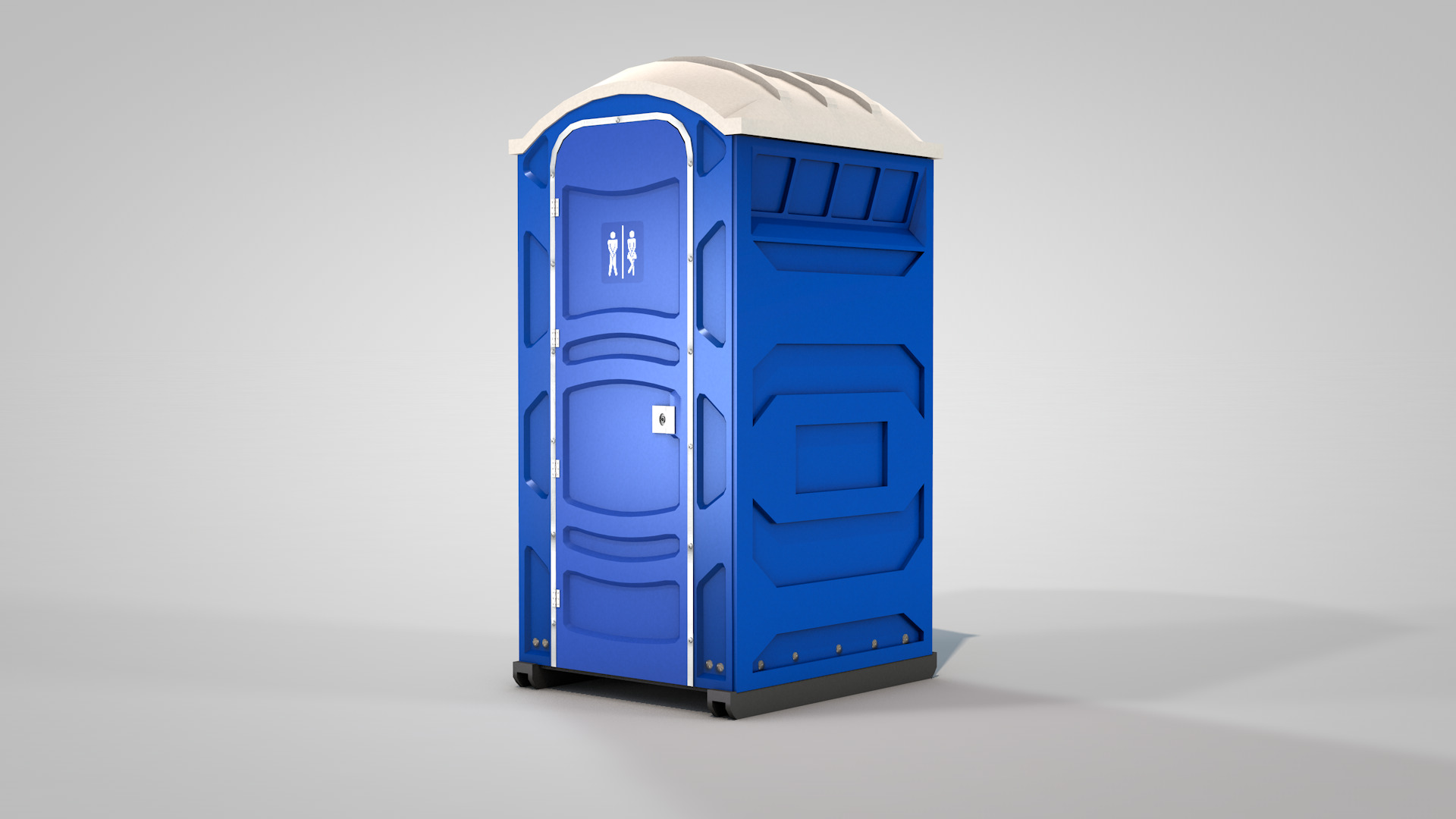 Portable Toilet 3D model_4