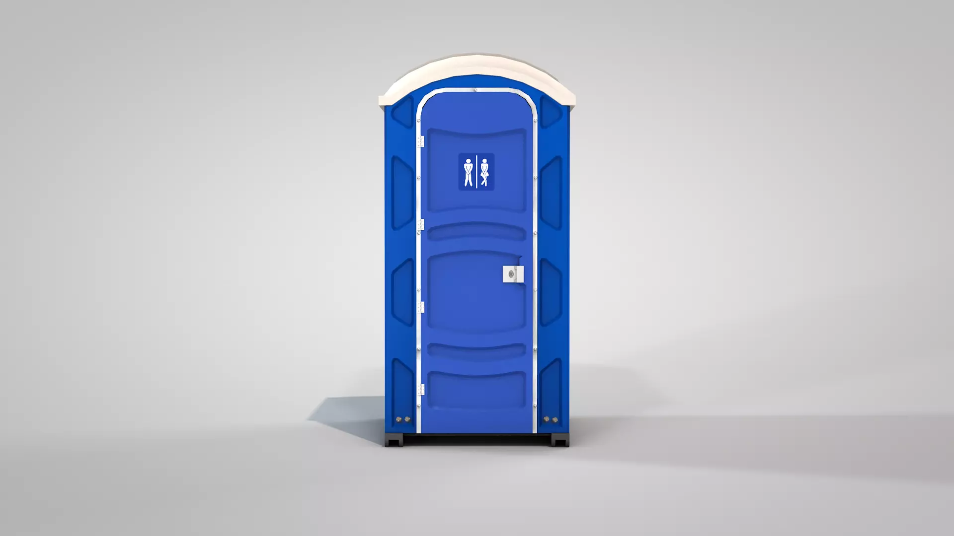 Portable Toilet 3D model_0