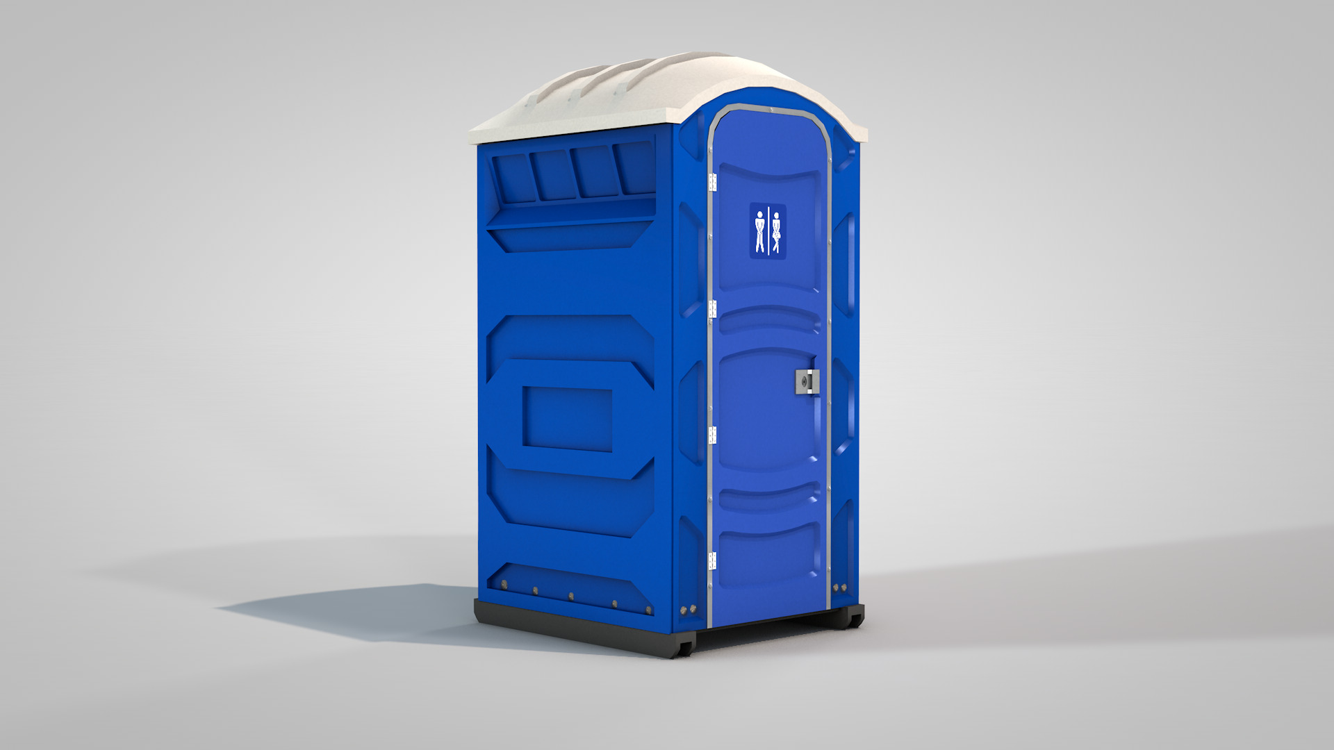 Portable Toilet 3D model_6