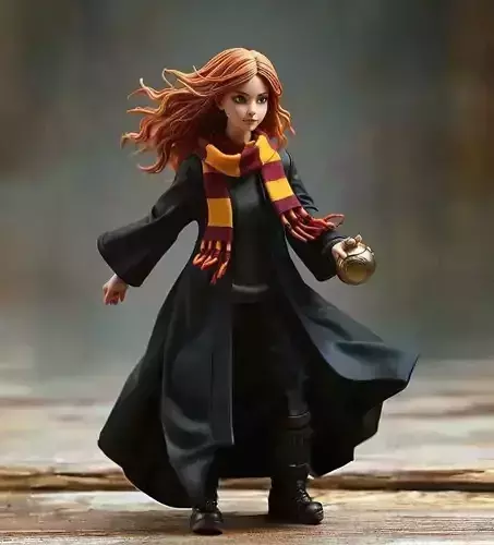 Hermione Granger with Time Turner