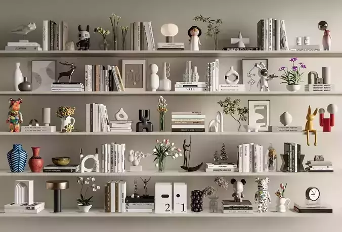 Modern ornaments combination 