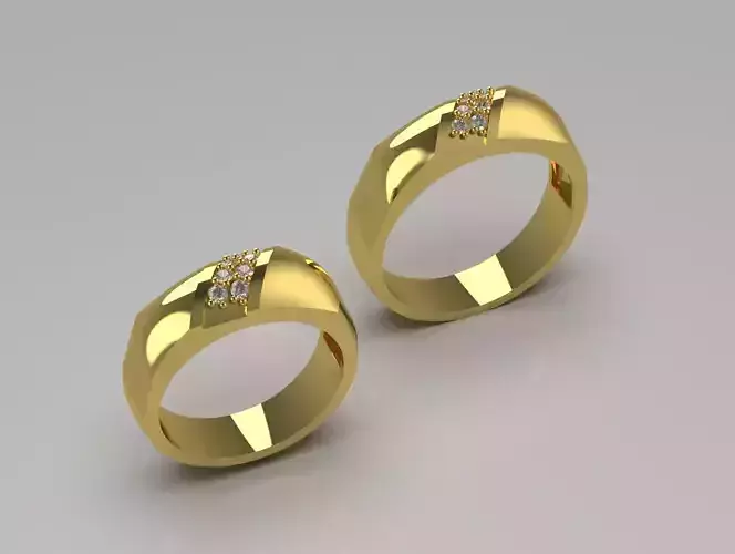 wedding couple ring cr0040