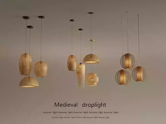 Wabi-sabi chandelier