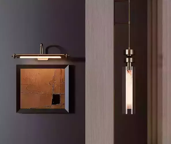 Modern long wall lamp
