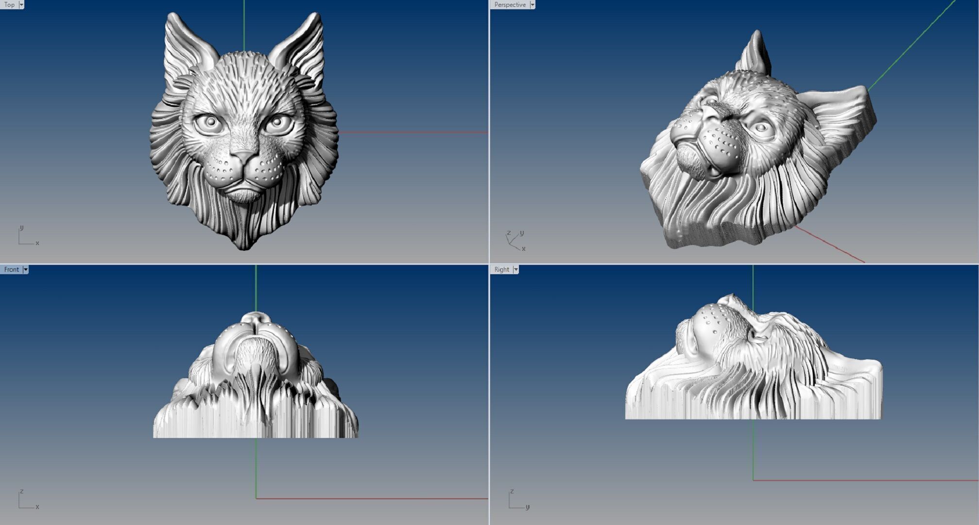 CAT PENDENT 3D print model_7
