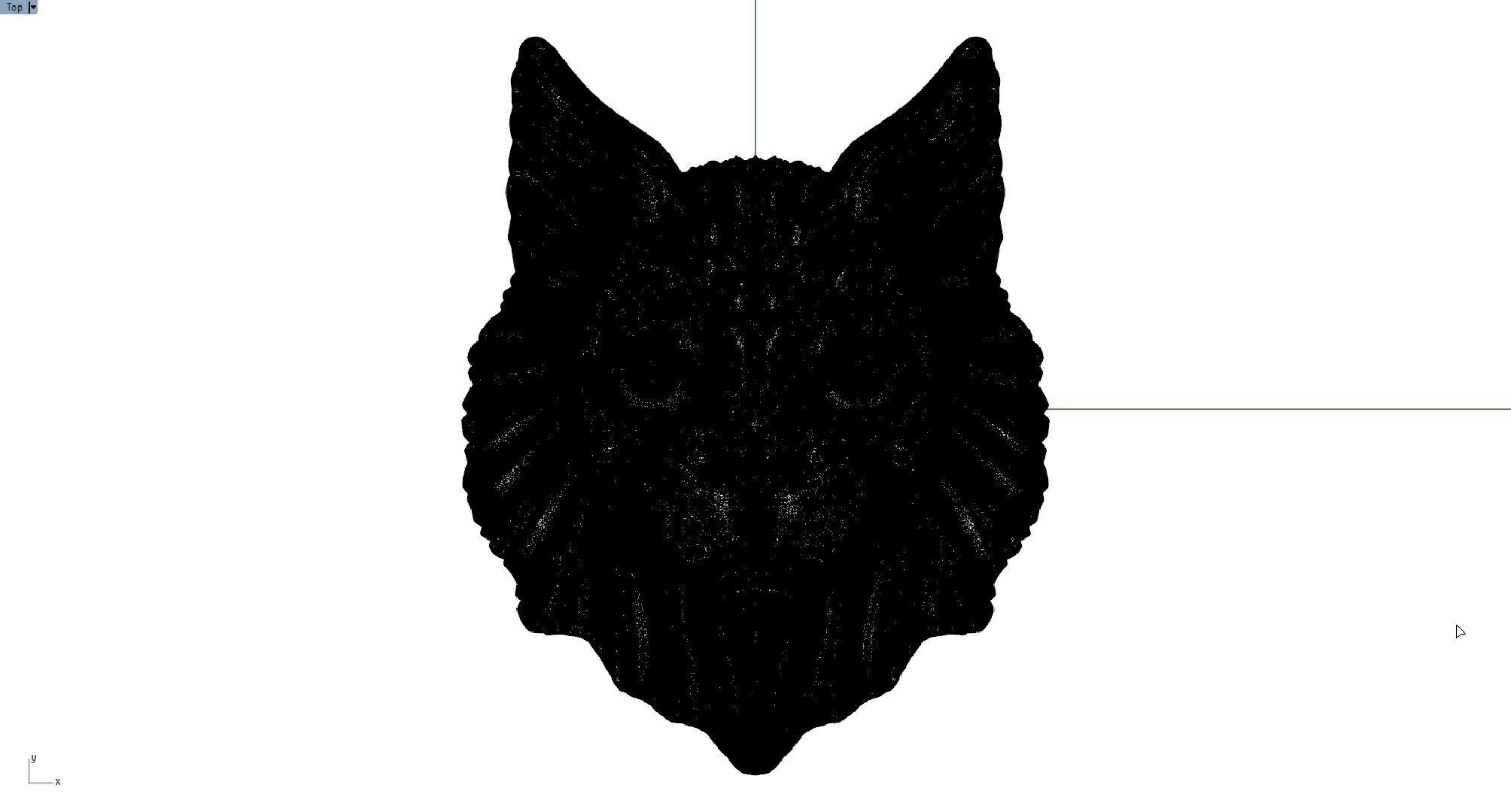 CAT PENDENT 3D print model_6