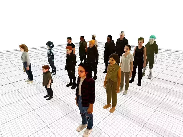 Mini series Cyberpunk set 01