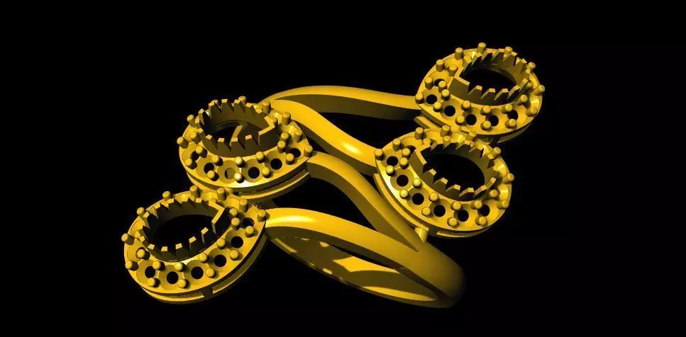 bypass ring 3dm file 3D print model_0