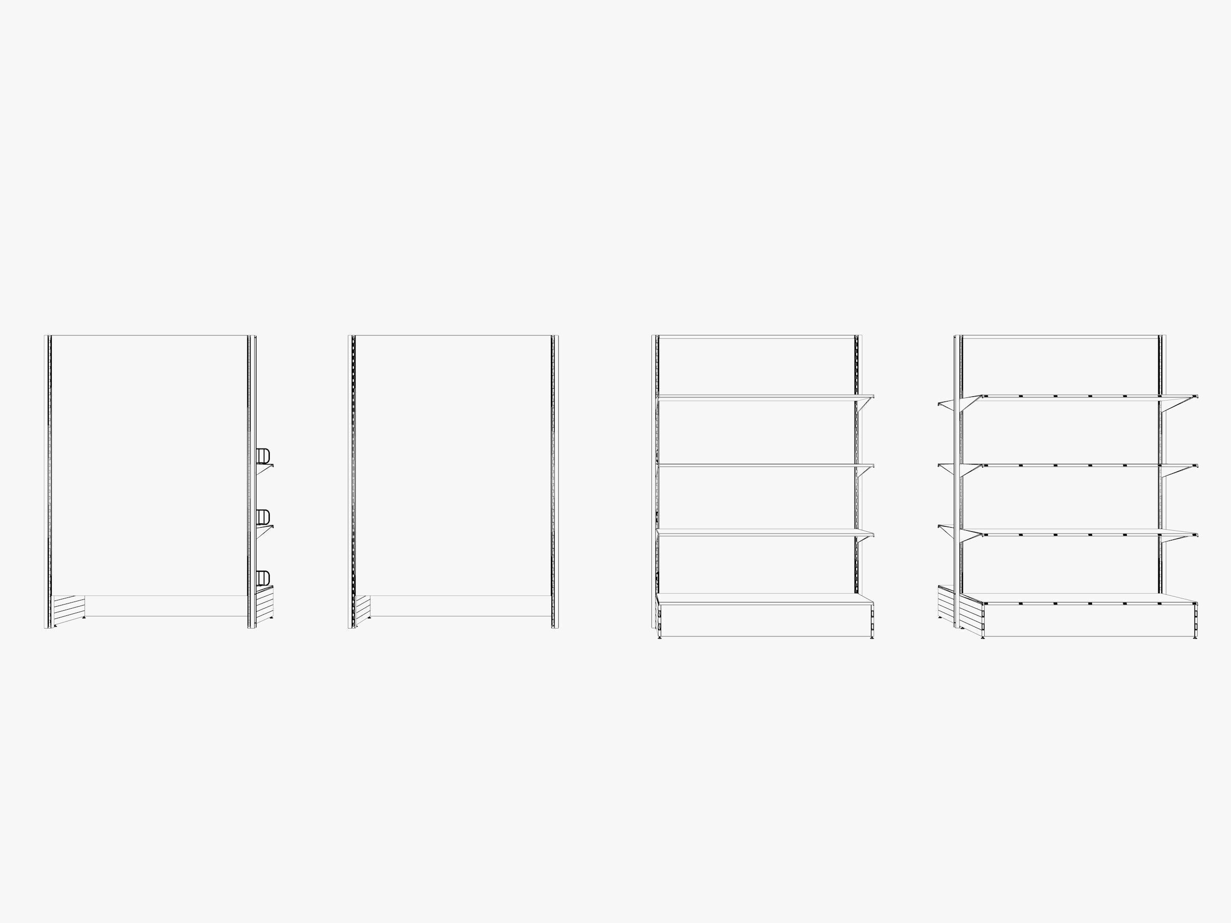 Store Shelf 2 Low-poly 3D model_13