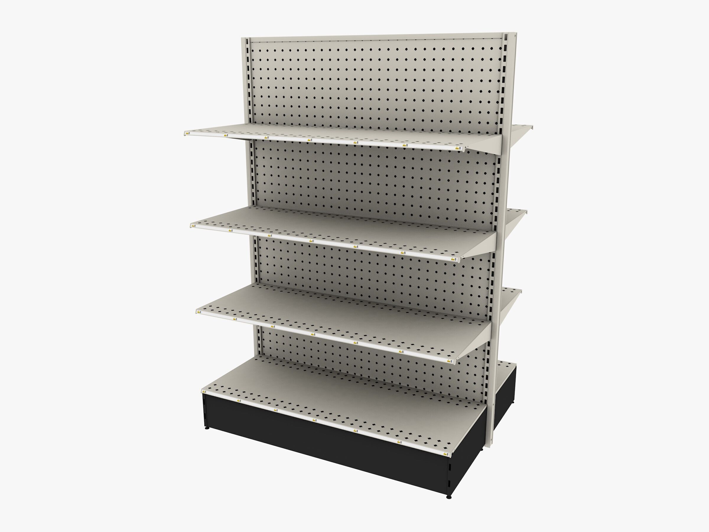 Store Shelf 2 Low-poly 3D model_8