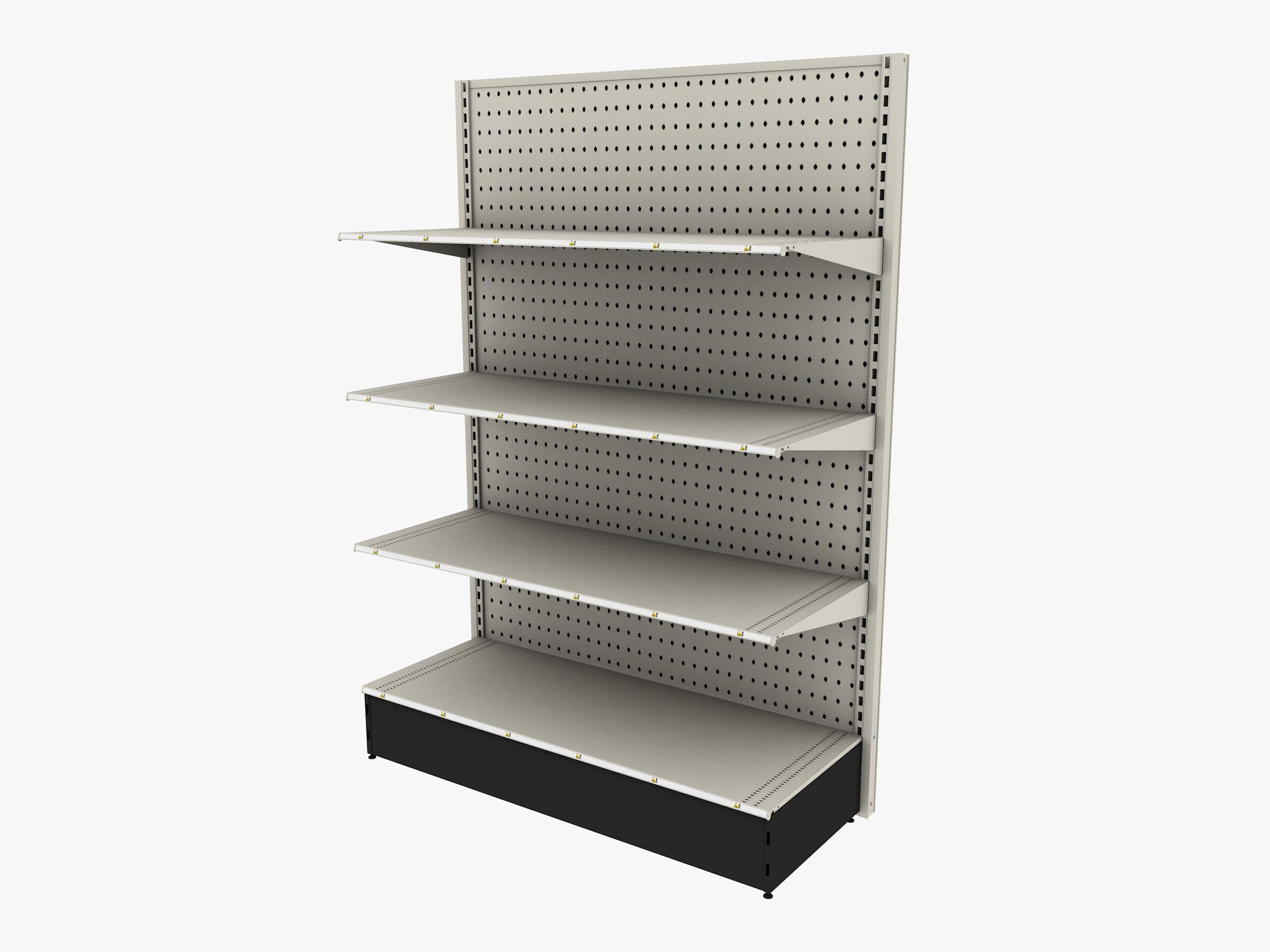 Store Shelf 2 Low-poly 3D model_10