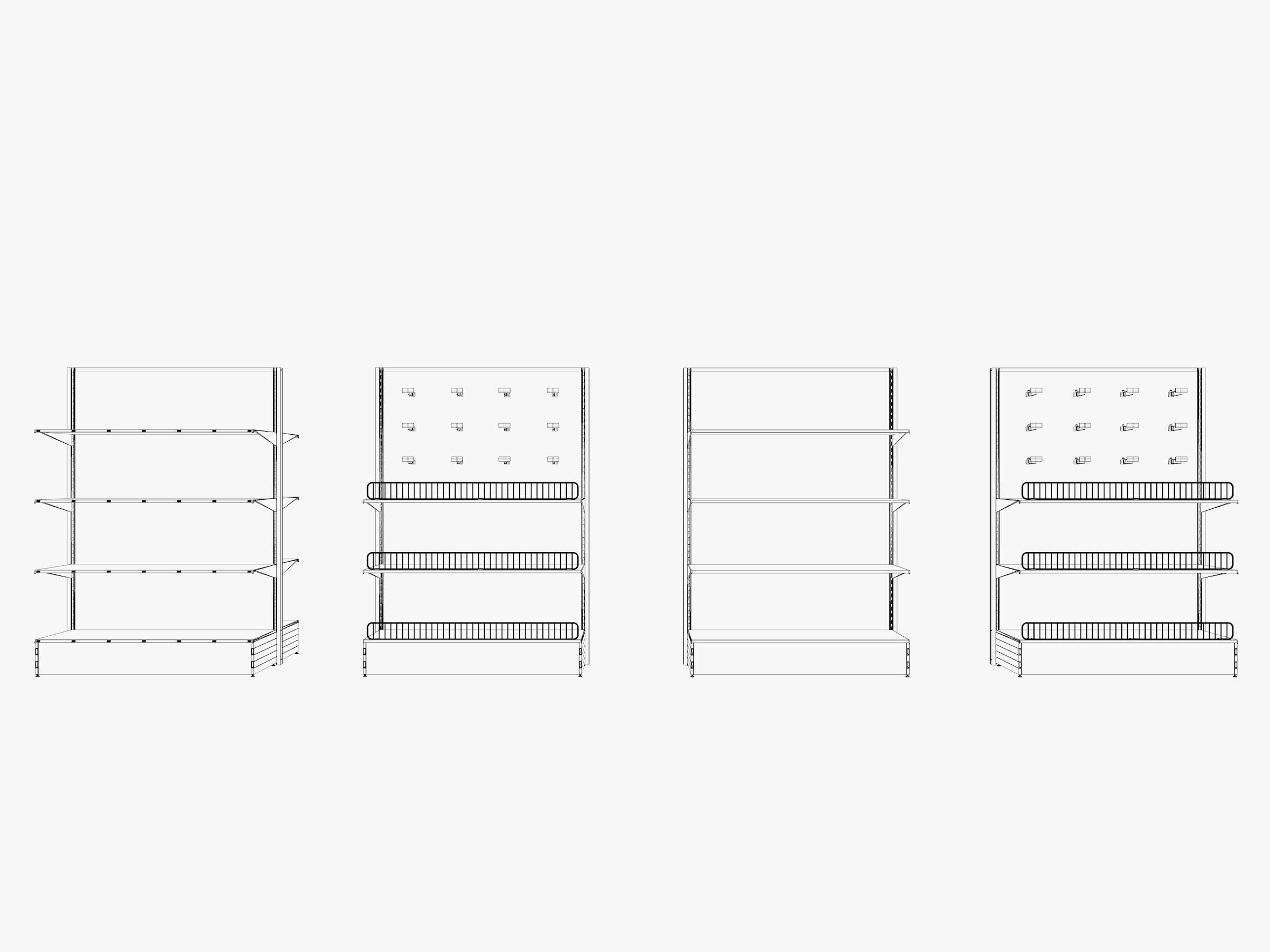Store Shelf 2 Low-poly 3D model_12
