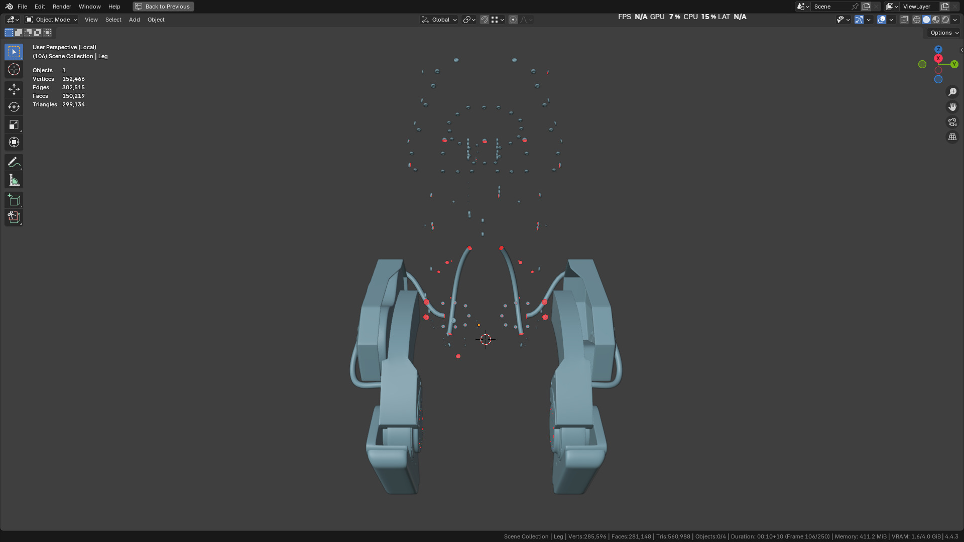 New NVIDIA and Disney Robot 3D model_32