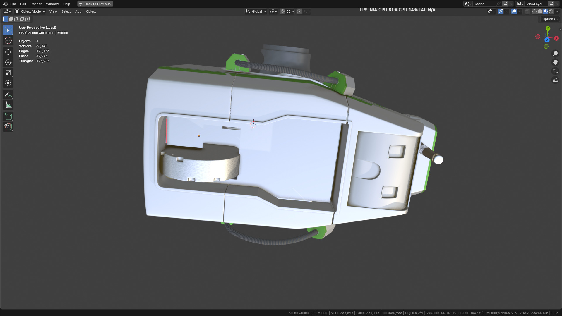 New NVIDIA and Disney Robot 3D model_58